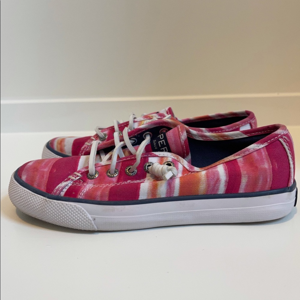 Girls Sperry Top-Sider Seacoast Slip On Shoes 13.5